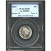 Image 3 : 1883 5C No Cents MS67 PCGS. On January 8, 1883, the Philadelphia Mint began production of Charles Ba