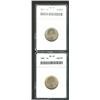 Image 1 : 1891 5C MS63 ANACS, lustrous with numerous light abrasions; and an 1895 MS63 ANACS, rich golden toni