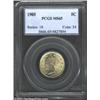 Image 1 : 1905 5C MS65 PCGS. The golden tinged surfaces are free of noteworthy striking incompleteness--an unc