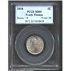 Image 1 : 1910 5C MS65 PCGS. Ex: Frank Thomas. Both sides have light streaks of gold and green patina. Well st