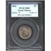 Image 1 : 1912 5C MS65 PCGS. A dusky gray-gold Gem with flashy luster and a crisp strike. The fields are virtu