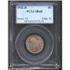 Image 1 : 1912-D 5C MS65 PCGS. Lovely intermingled gold and lilac patina. A lustrous Gem with a bold strike an