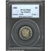 Image 1 : 1883 5C No Cents PR66 PCGS. A boldly struck Gem that has essentially pristine surfaces. The light go