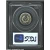 Image 2 : 1893 5C PR66 Cameo PCGS. Dappled golden iridescence drifts over bright, mostly glassy surfaces. Ther