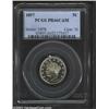 Image 1 : 1897 5C PR66 Cameo PCGS. Deeply mirrored in the fields, the devices, on the other hand, are frosty i