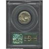 Image 2 : 1914-D 5C MS65 PCGS. Green-gray in color with a few tan streaks across the reverse. A sharply struck