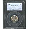 Image 1 : 1916 5C MS65 PCGS. The fields have light gold patina, while the devices have blushes of lilac color.