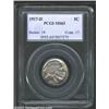 Image 1 : 1917-D 5C MS63 PCGS. A fully struck and lightly toned example that has bright, satiny mint luster. M