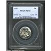 Image 1 : 1926 5C MS66 PCGS. A brilliant and boldly struck Gem that has shimmering luster and undisturbed surf