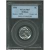 Image 3 : 1936 5C Type Two--Brilliant Finish PR67 PCGS. Brilliant throughout with bright, mirror-like fields..