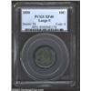 Image 1 : 1820 10C Large 0 XF40 PCGS. JR-8, R.3. Surprisingly difficult to locate in XF, the JR reference stat
