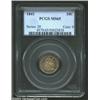 Image 3 : 1841 10C MS65 PCGS. Greer-101. The 184 in the date have been repunched north--the diagnostic feature