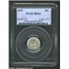1890 10C MS64 PCGS. A lustrous and carefully preserved near-Gem that has light tan patina. The margi