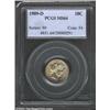 Image 1 : 1909-D 10C MS64 PCGS. Lovely champagne tinged iridescence yields to brilliance in the center of the.