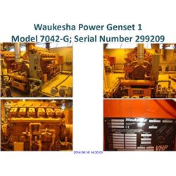 WAUKESHA GENERATOR 7042-G