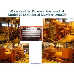 WAUKESHA GENERATOR 7042-G
