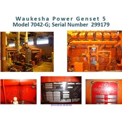 WAUKESHA GENERATOR 7042-G