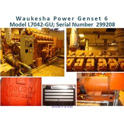 WAUKESHA GENERATOR 7042-GU