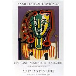 Pablo Picasso Art Print XXXII Festival d'Avignon