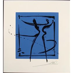 Alfred Gockel Serigraphs Duo Dancing Art Signed Print