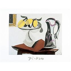 Pablo Picasso Marina Art Print Still Life with Lemon