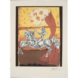 Salvador Dali : Ivanhoe Surrealistic Art Print