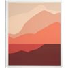 Image 1 : Doug Danz Signed Abstract Landscape Art Print Canyon C