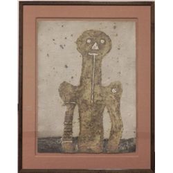 Rufino Tamayo Signed Art Print Torso 1975 Framed