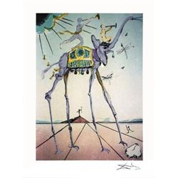 Salvador Dali Celestial Elephant Art Print