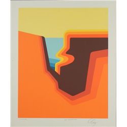 Doug Danz Signed Proof Print Canyon Earthwatch IV