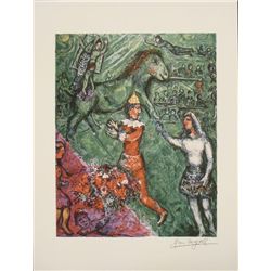 Marc Chagall : Le Cirque Vert Circus Art Print