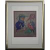 Image 1 : Mihail Chemiakin Signed Print Blue General -Framed
