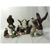 Image 1 : LOT 11 EAGLE STATUES FIGURES