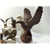 Image 3 : LOT 11 EAGLE STATUES FIGURES