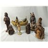 Image 1 : LOT 7 NATIVE AMERICAN FIGURES, BUST,  STATUE