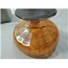 Image 3 : LOT 4 ORANGE LUSTRE CARNIVAL GLASS