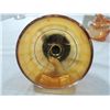 Image 4 : LOT 4 ORANGE LUSTRE CARNIVAL GLASS
