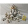 Image 1 : LOT 10 PRECIOUS MOMENTS COLLECTIBLES PLUSH, BANK