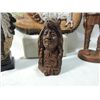 Image 2 : 4 PC NATIVE AMERICAN STATUARY WALL PLAQUE