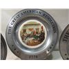 Image 2 : LOT 4 PEWTER AMERICAN REVOLUTION PEWTER PLATES