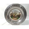 Image 4 : LOT 4 PEWTER AMERICAN REVOLUTION PEWTER PLATES