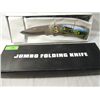 Image 1 : NEW JUMBO FOLDING KNIFE JOHN DEERE