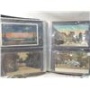 Image 11 : LARGE ALBUM VINTAGE POSTCARDS OVER 100