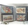 Image 15 : LARGE ALBUM VINTAGE POSTCARDS OVER 100