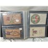 Image 30 : LARGE ALBUM VINTAGE POSTCARDS OVER 100
