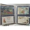 Image 3 : LARGE ALBUM VINTAGE POSTCARDS OVER 100
