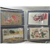 Image 4 : LARGE ALBUM VINTAGE POSTCARDS OVER 100