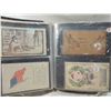 Image 6 : LARGE ALBUM VINTAGE POSTCARDS OVER 100