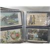Image 9 : LARGE ALBUM VINTAGE POSTCARDS OVER 100