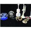 Image 1 : LOT 6 MIXED PAPERWEIGHT & ORNAMENTS
